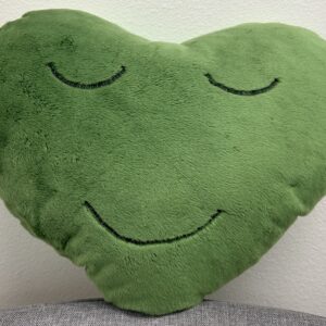 Peaceful Heart Pillow by Claire Meador