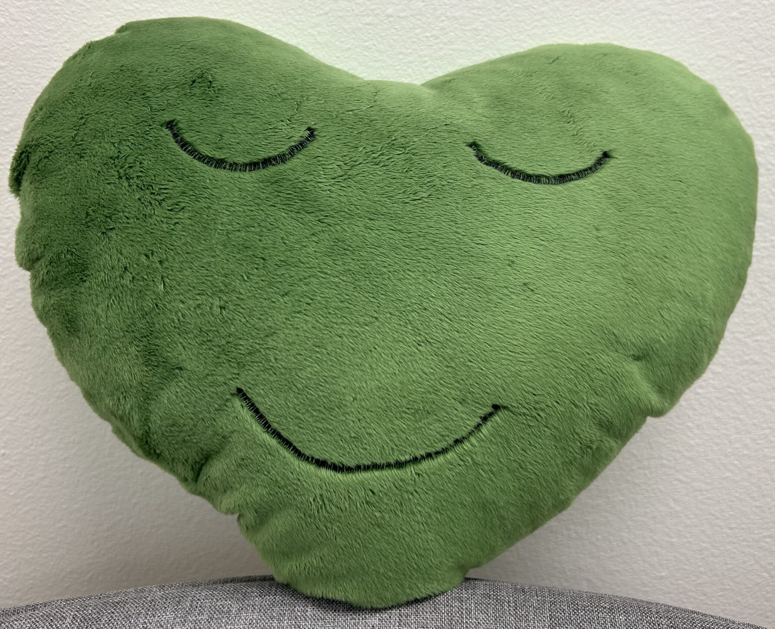 Peaceful Heart Pillow by Claire Meador
